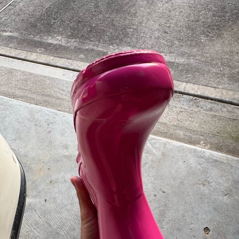 Hunter Pink Rain Boots - Picture 15 of 15